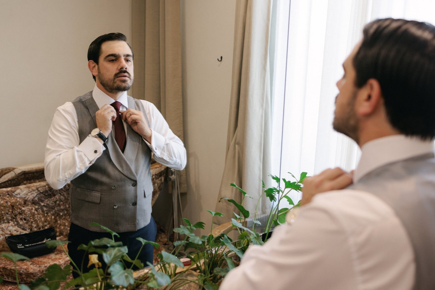 Boda cubierta por dos fotógrafos · Inquadratura